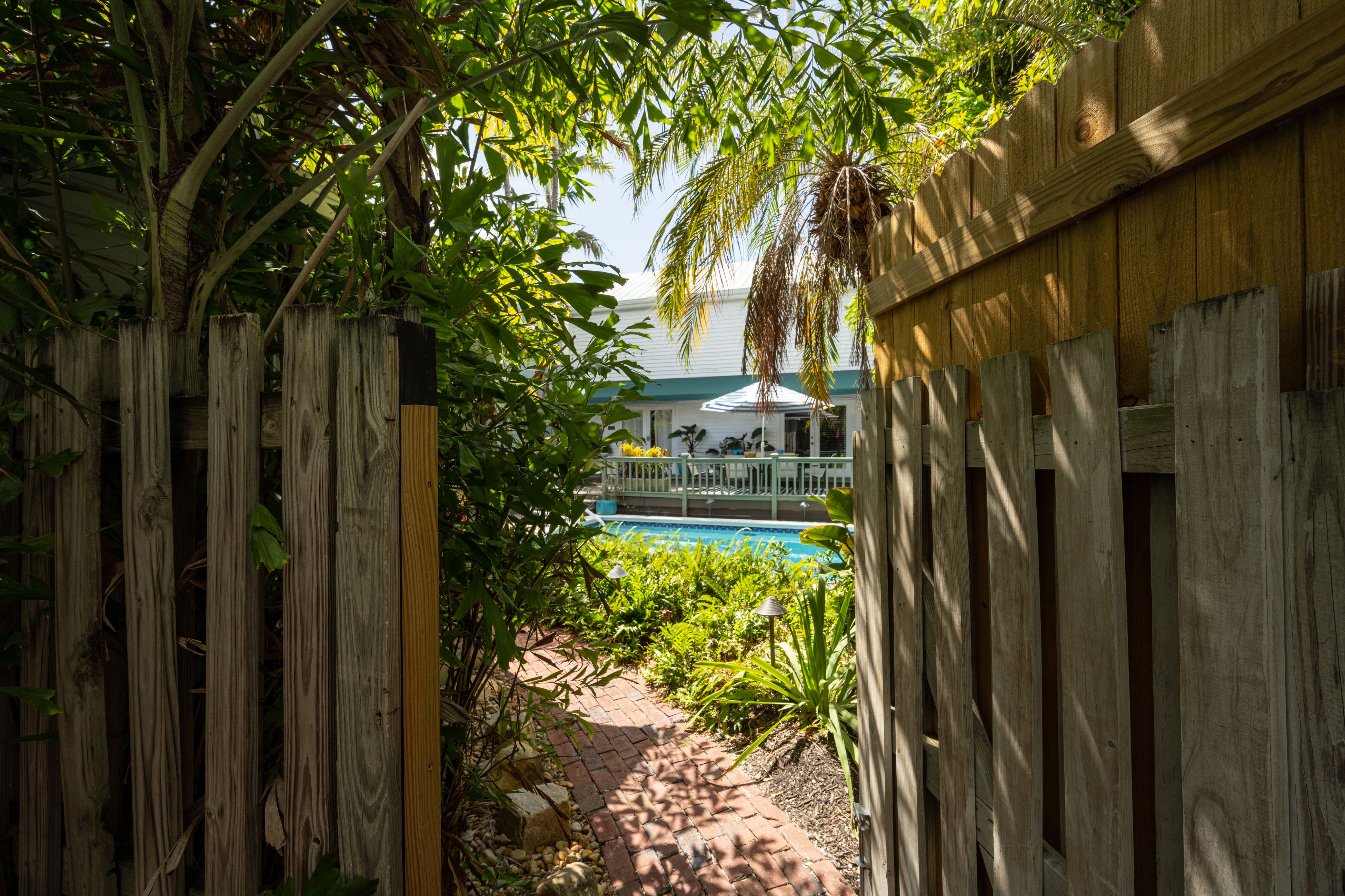 Back Entrance from Parking Spot