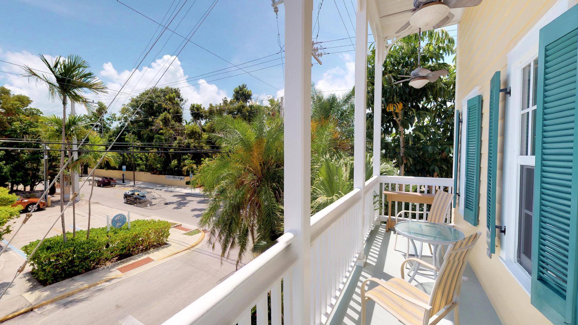 People watching porch