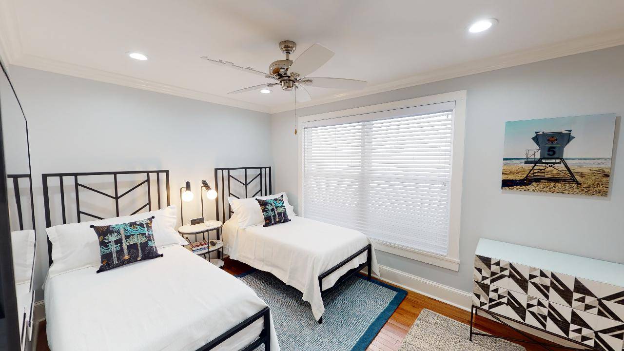 Guest Bedroom with Flat Screen TV