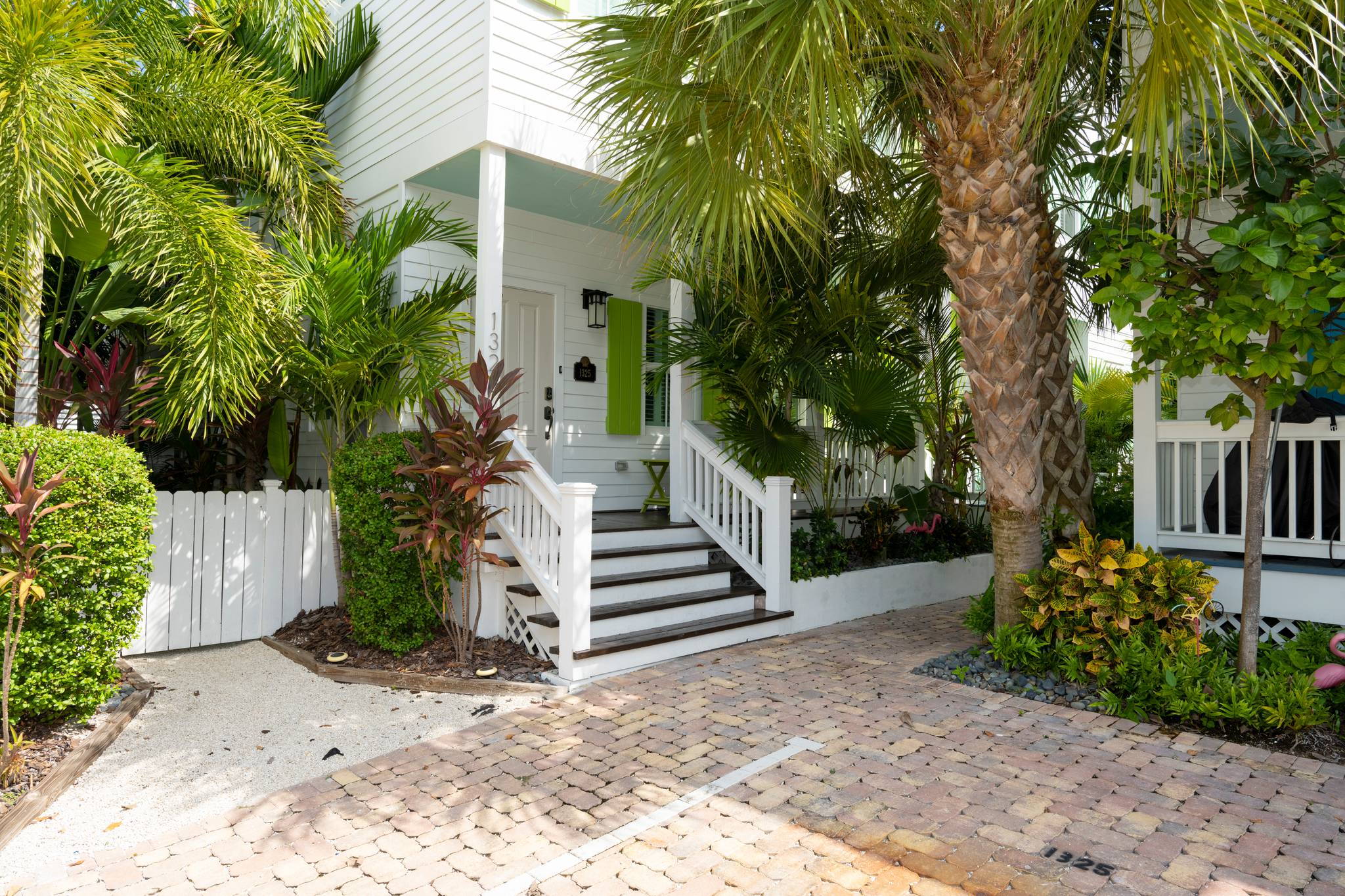 Front of Home and assigned parking spot.