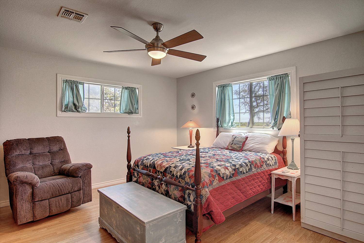 Master Bedroom with a Full Bed