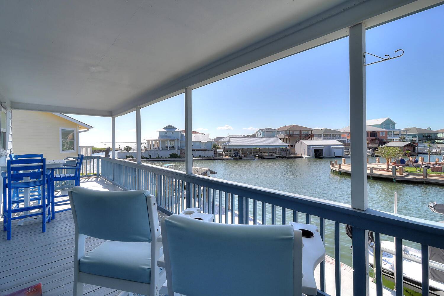 Balcony with Water Views