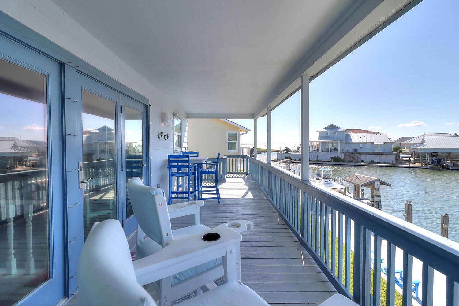 Balcony with Water Views