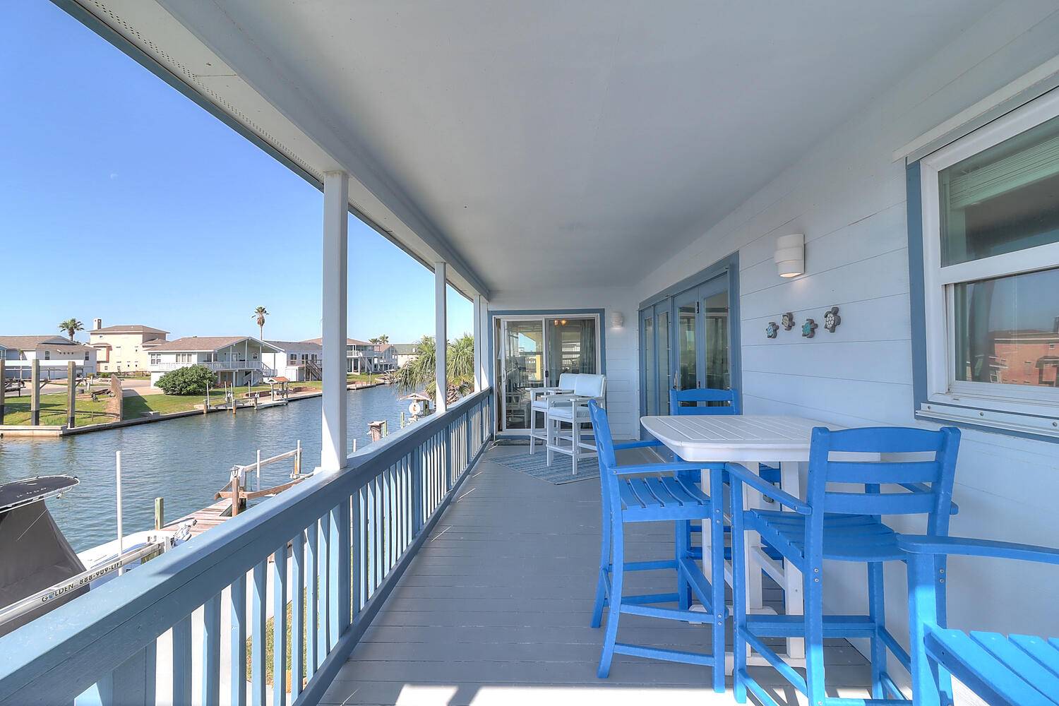 Balcony with Water Views
