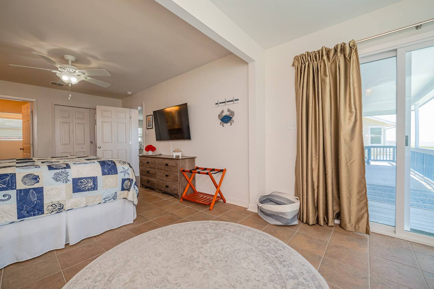 First Bedroom with King Bed