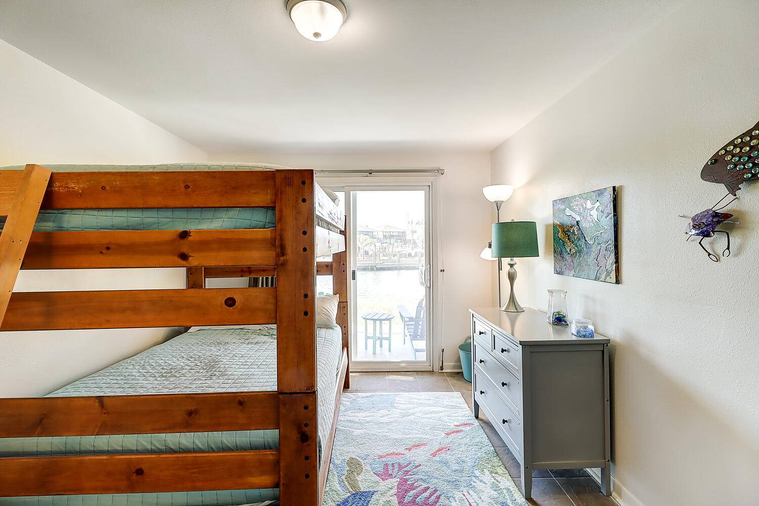 Third Bedroom with Full over Full Bunkbed