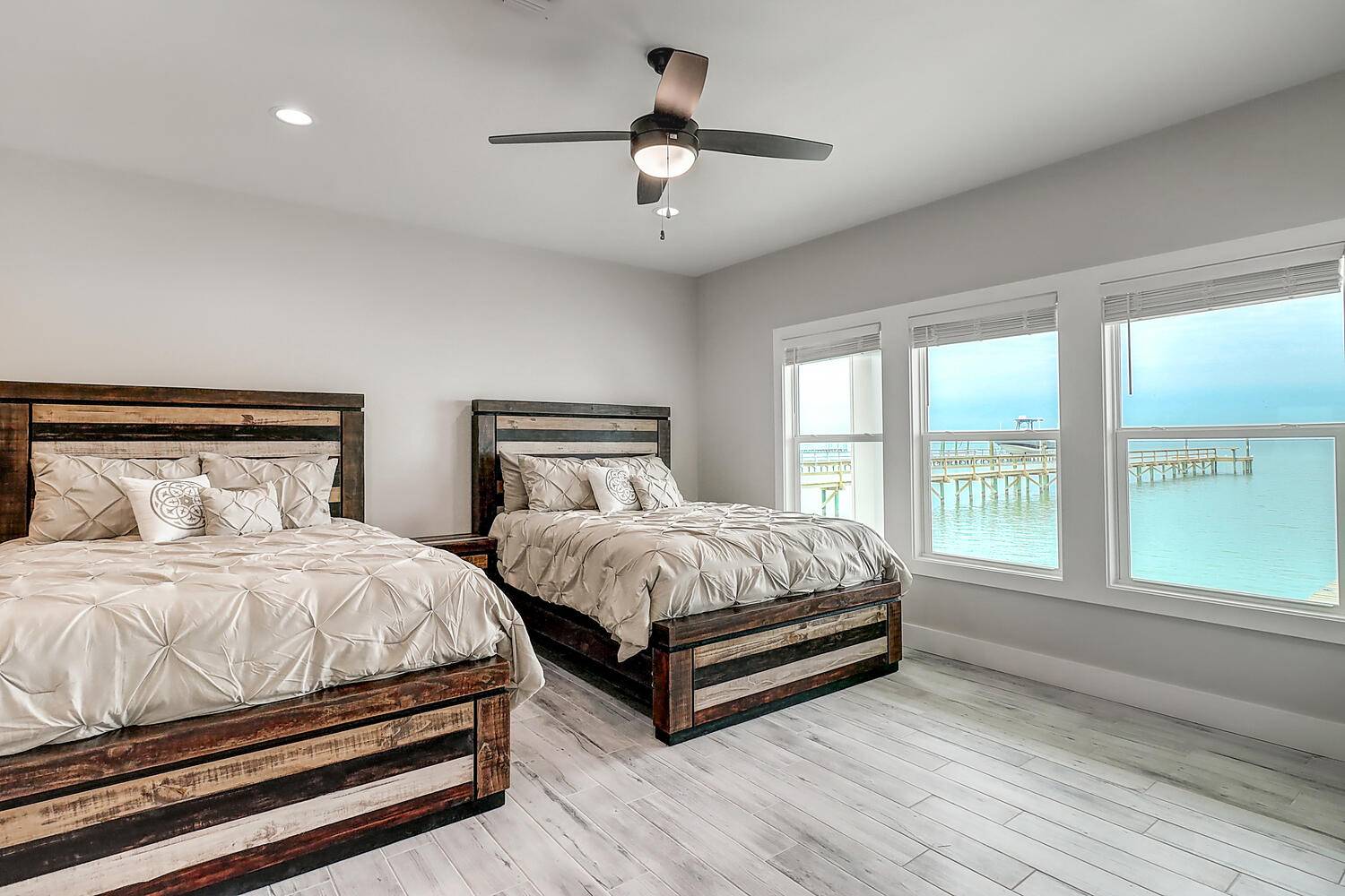 Fifth Bedroom with Two Queens and a Twin over Full Bunkbed
