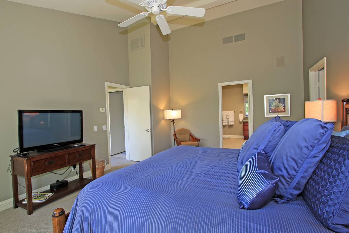 Master bedroom tv