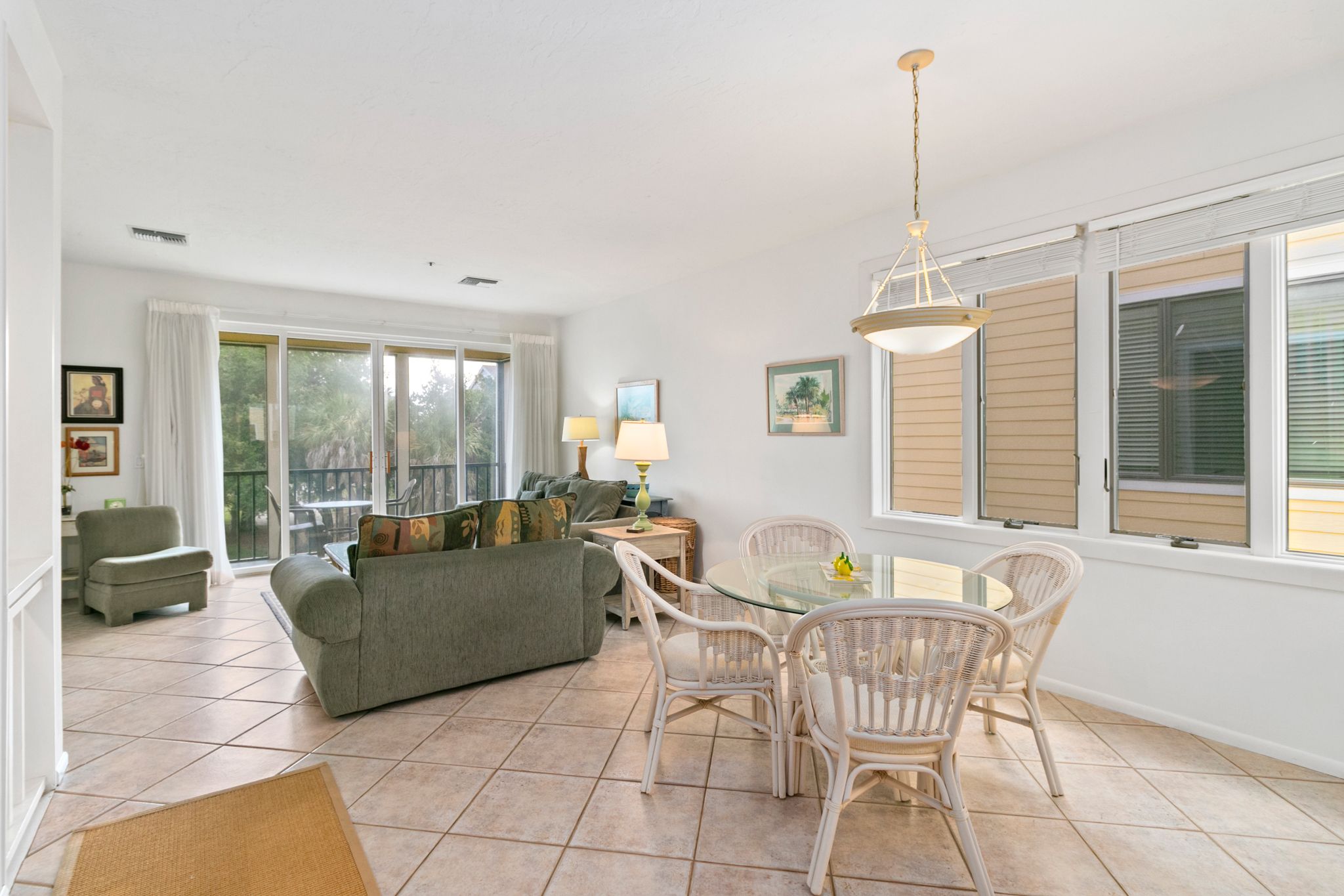 Dining and Living Area