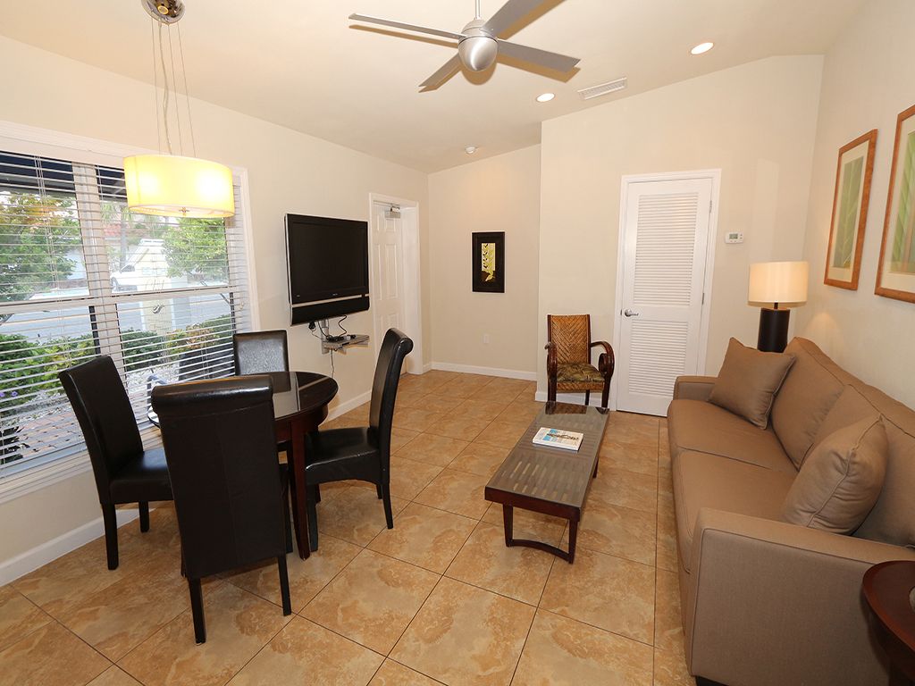 Living Room and Dining Area