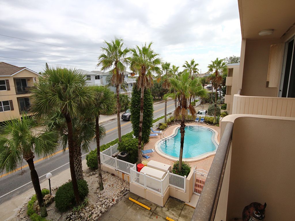 Balcony View & Community Pool