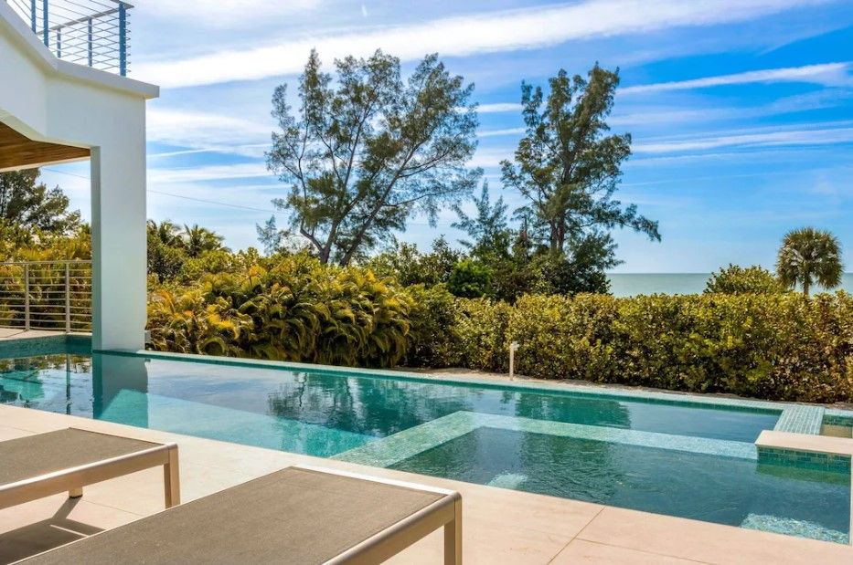 Outside Pool overlooking the Gulf