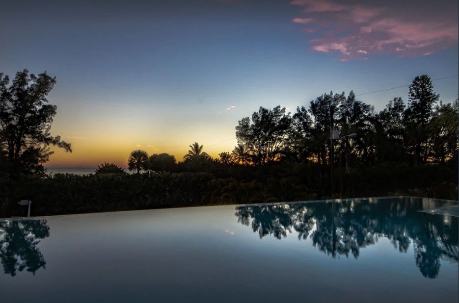 Infinity Pool overlooking the Gulf