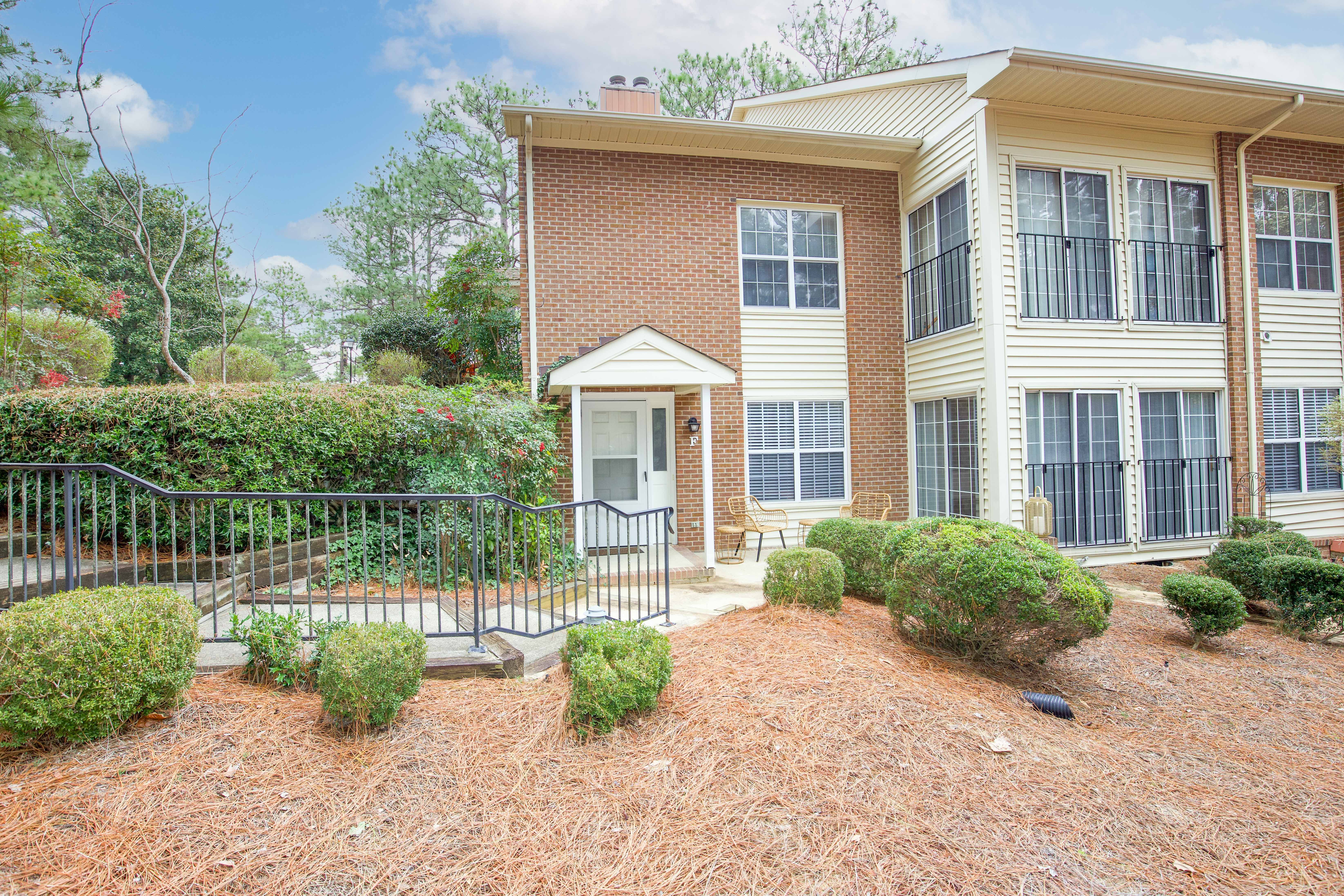 19 F Pinehurst Manor Available During 2024 Open Sandhills Vacation