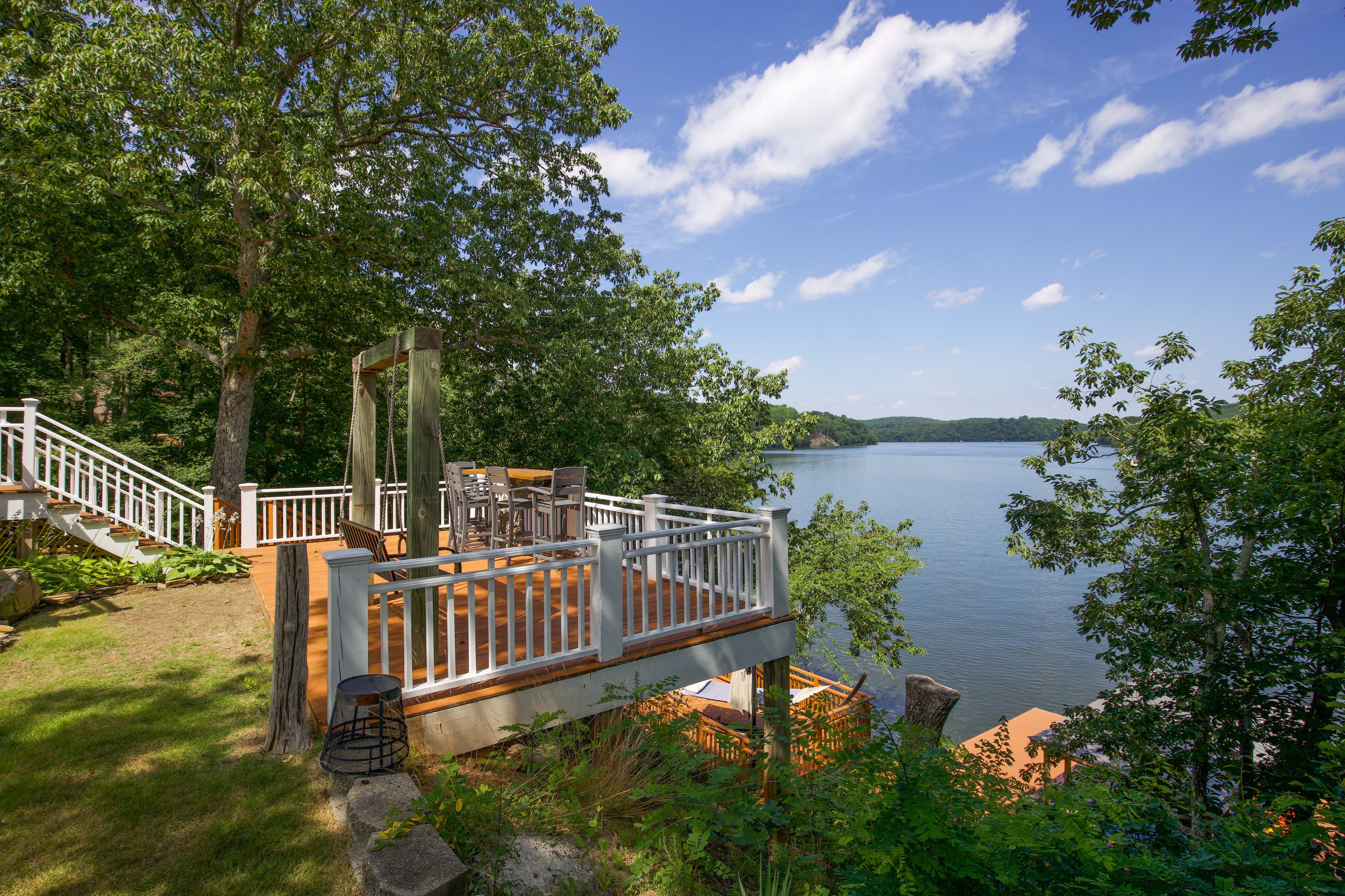 Sunset Cottage on Badin Lake, NC! Sandhills Vacation Rentals