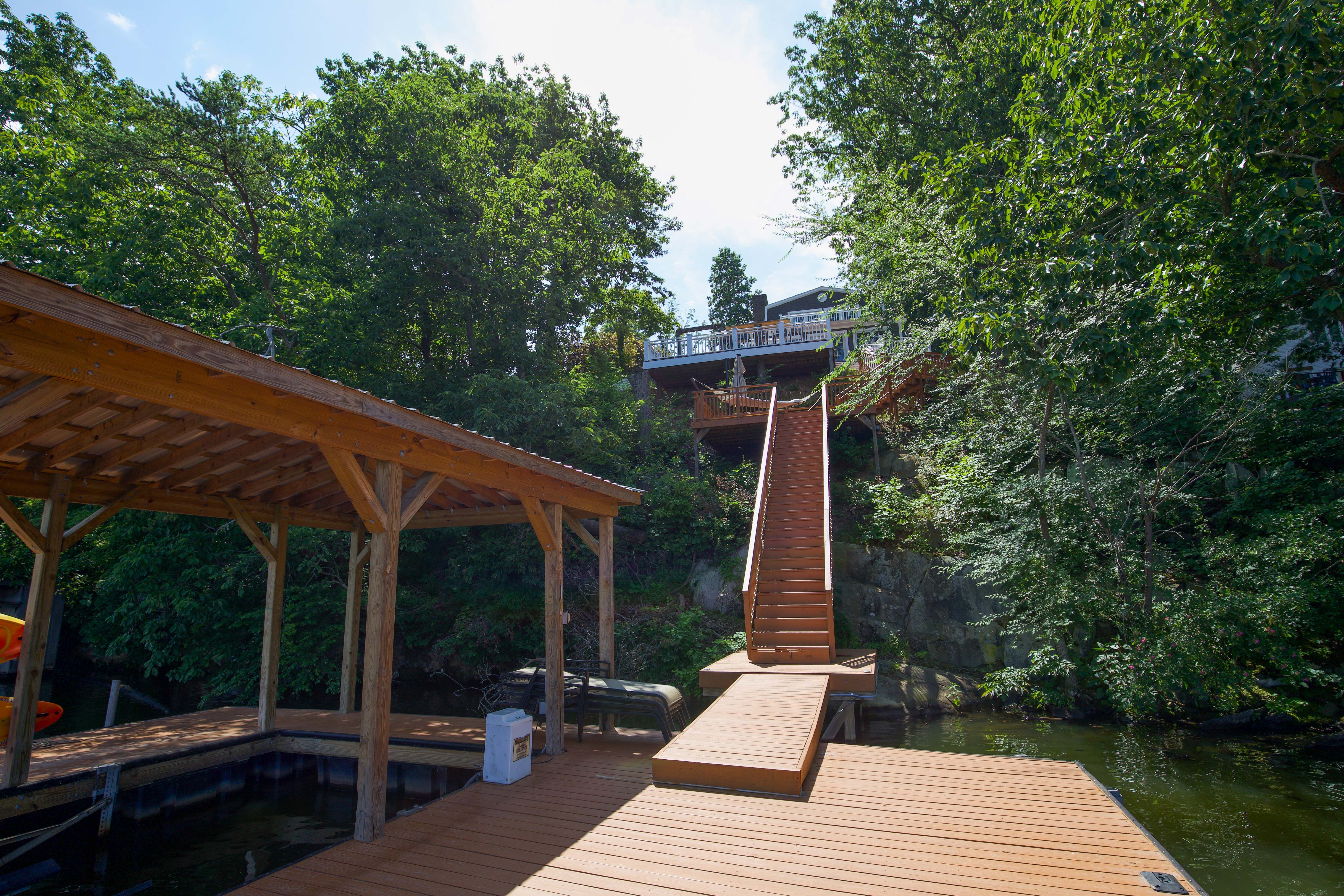 Sunset Cottage on Badin Lake, NC! Sandhills Vacation Rentals