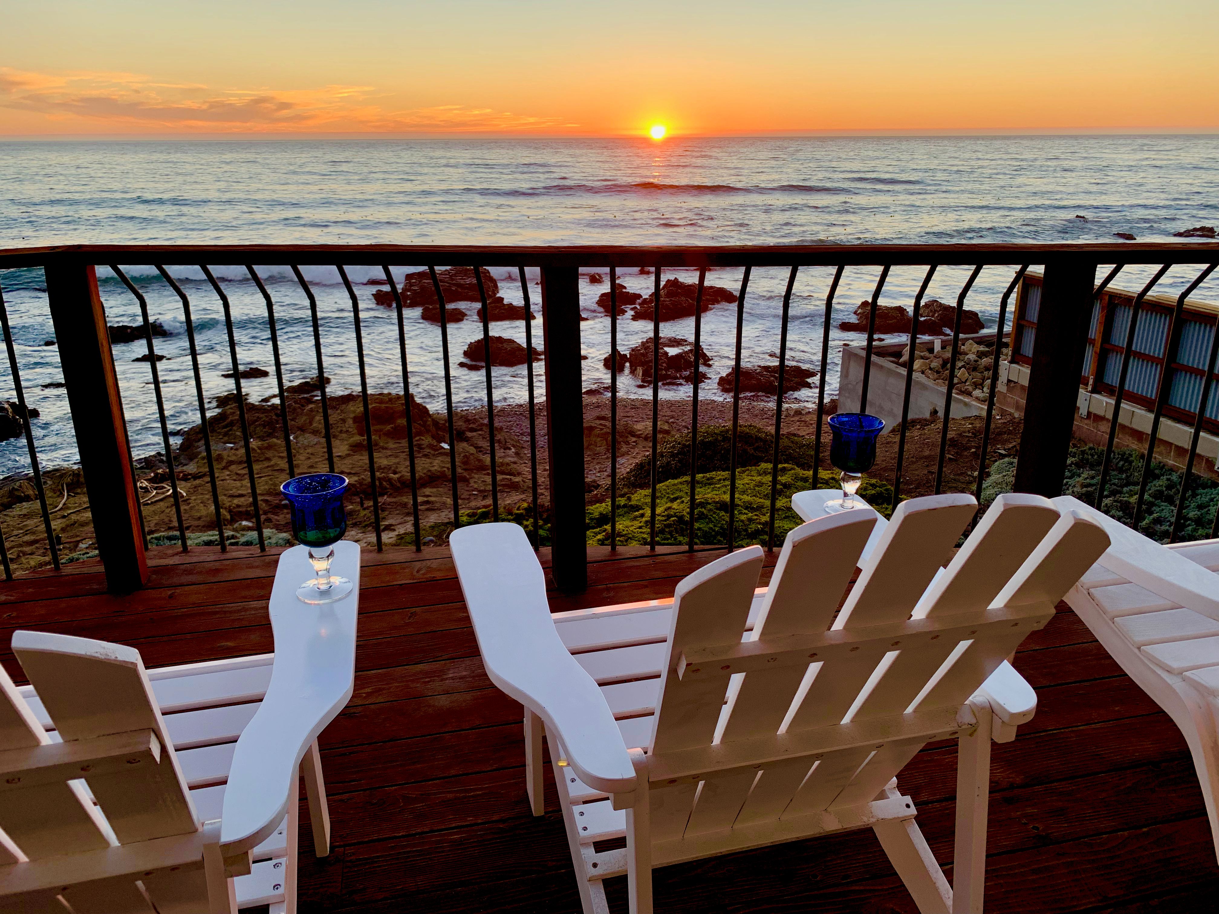 Beautiful Oceanfront Cambria Monthly Only Scenic Coast Property