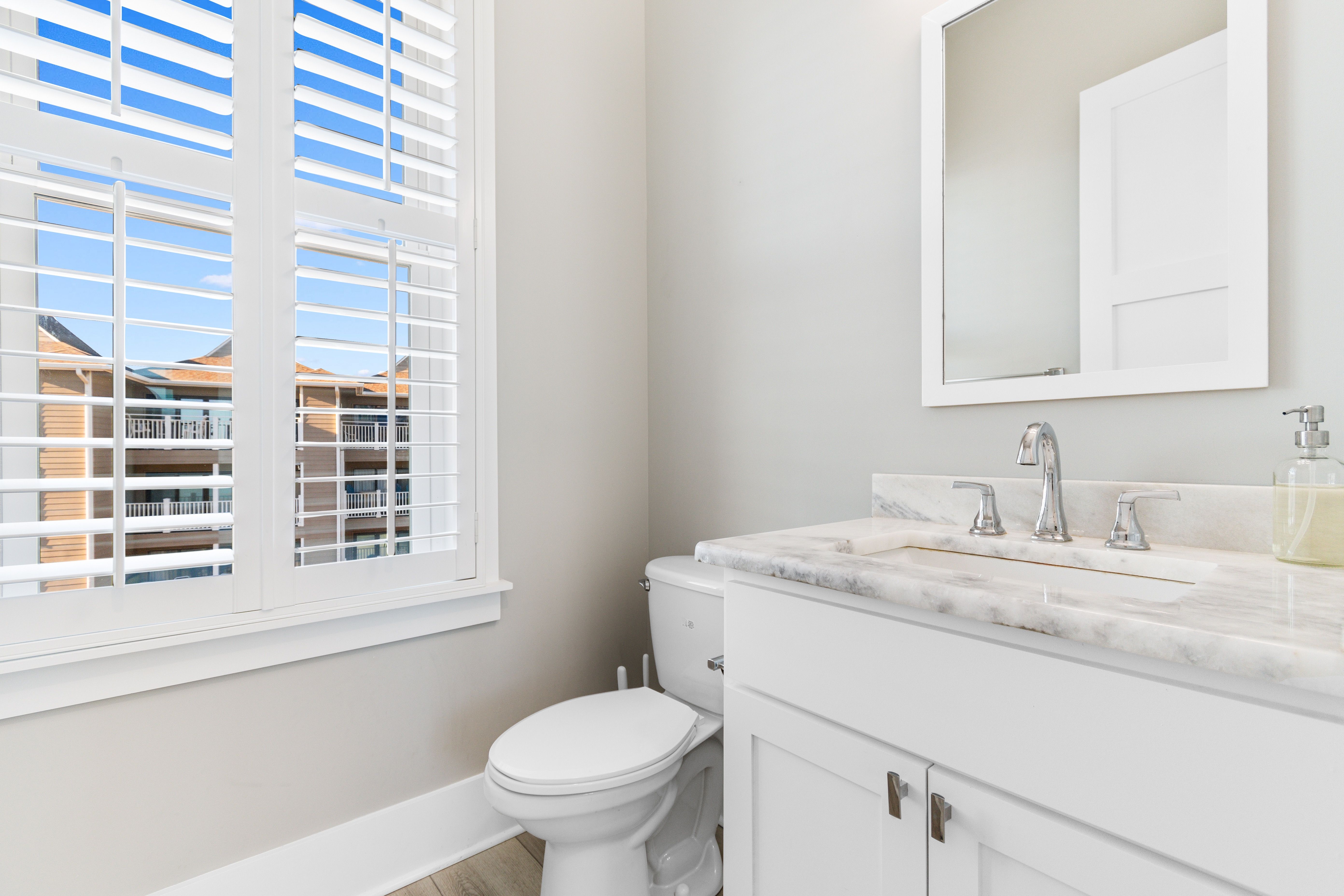 Half Bathroom on the Second Floor