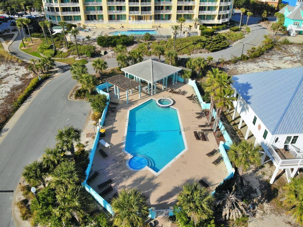 Two neighborhood pools and a hot tub for those days when it isn't a beach day.