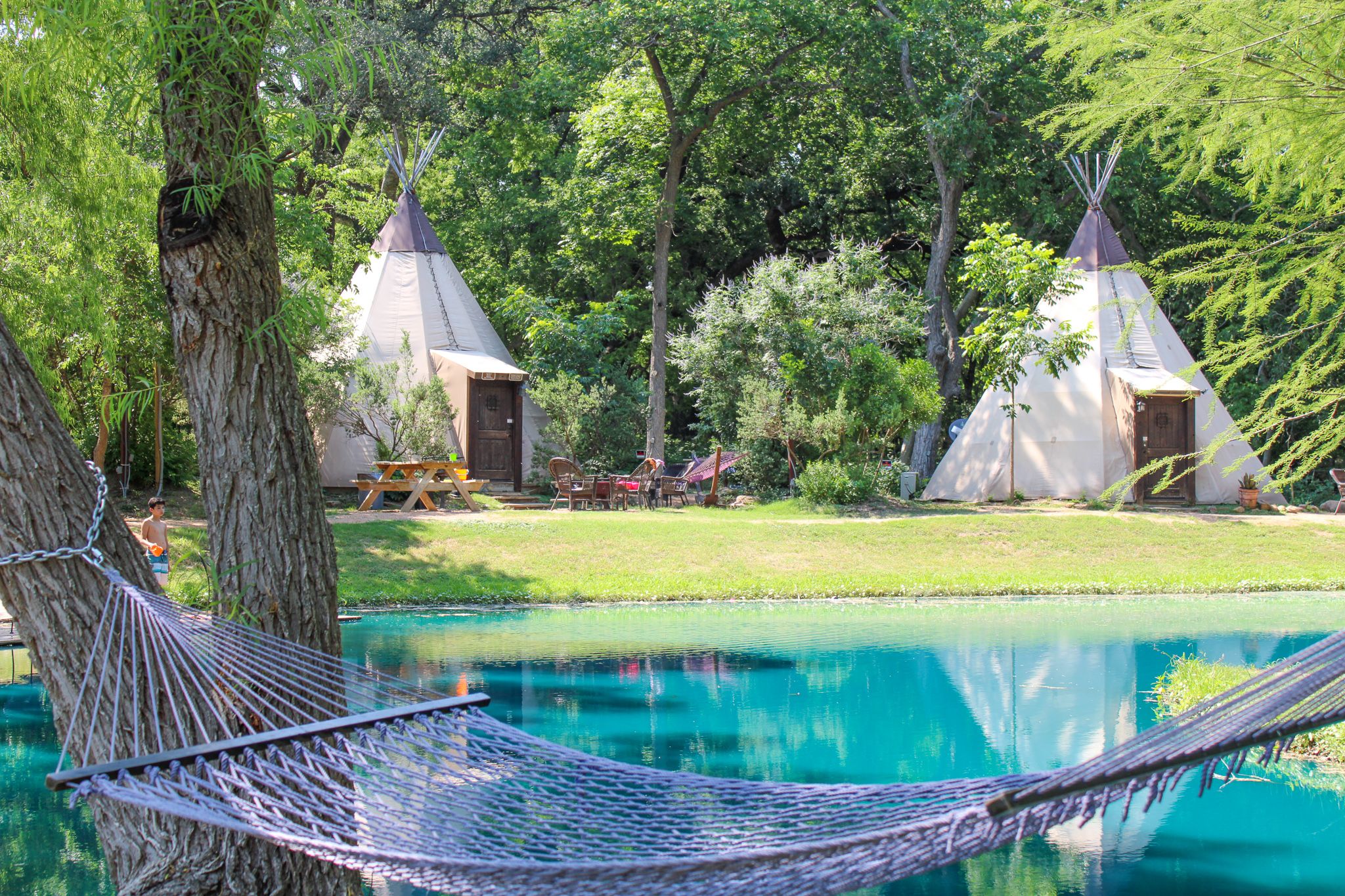 Geronimo Creek Retreat- Teepee 2 Red 