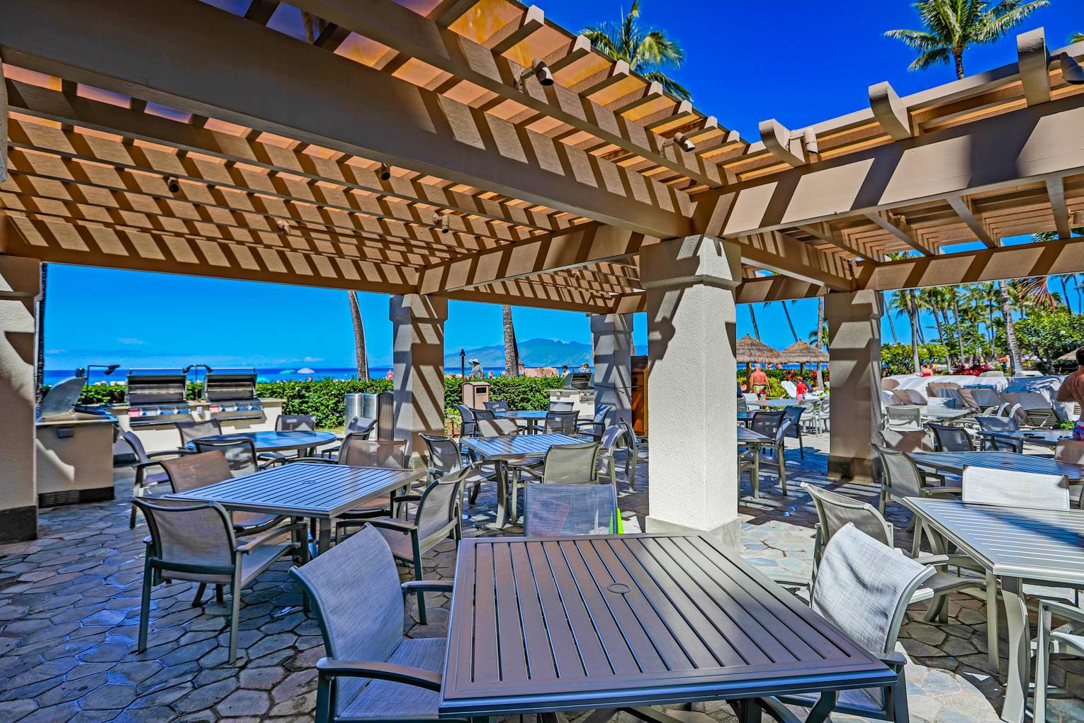 BBQ area