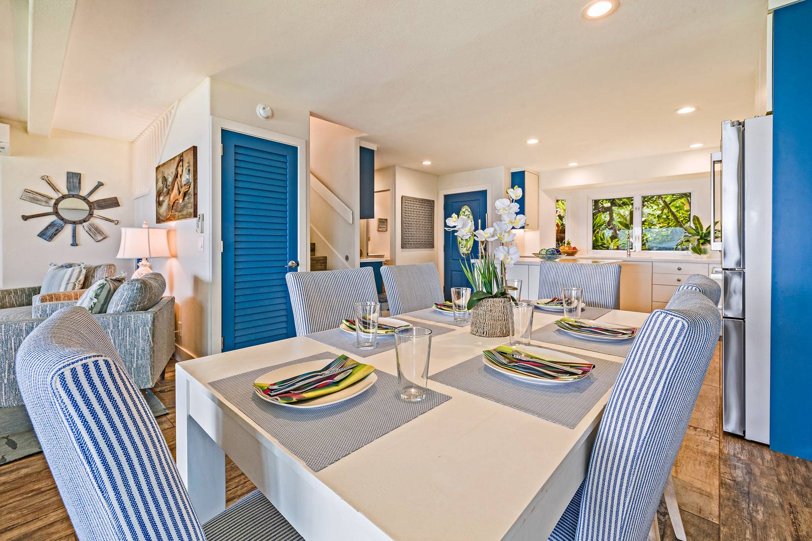 dining room view