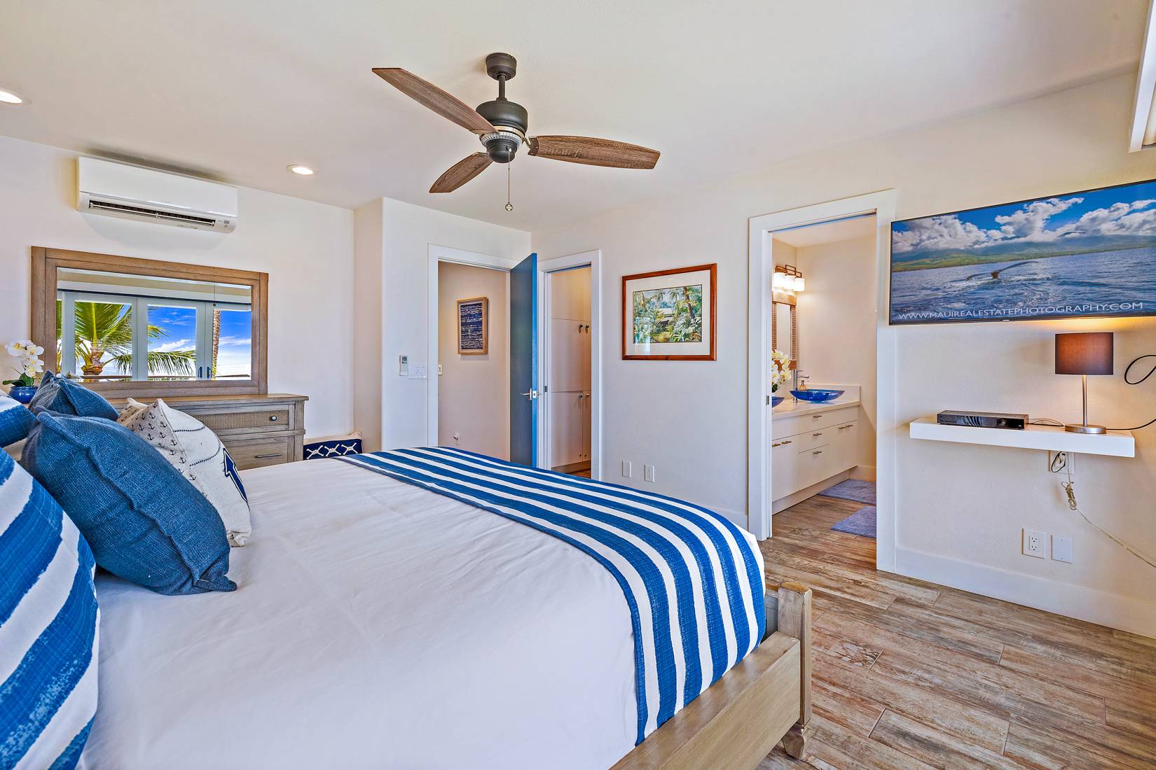 upstairs master bedroom view