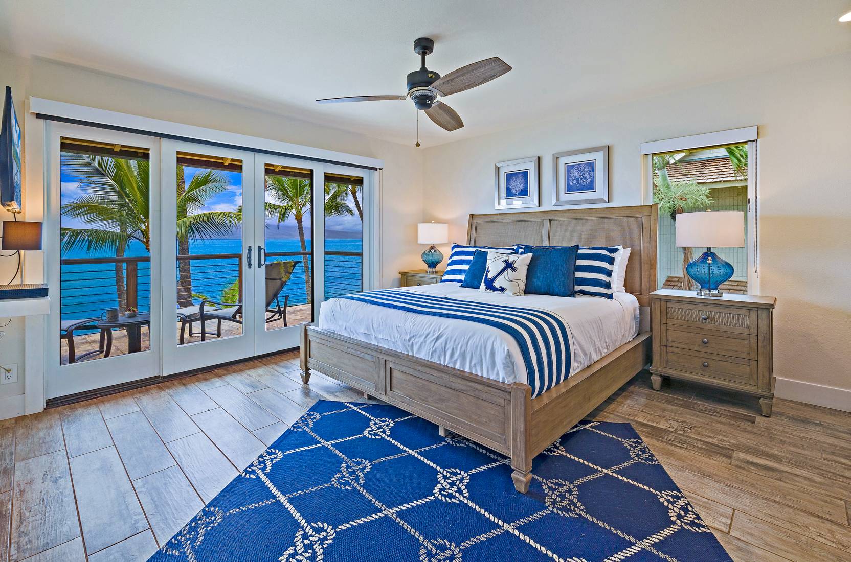 upstairs master bedroom view