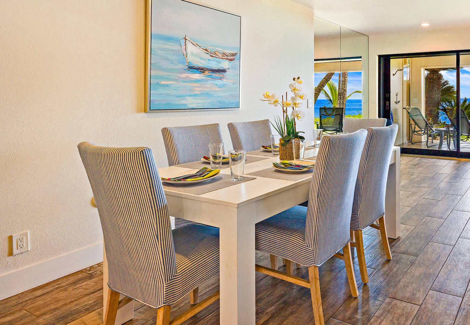 dining room view