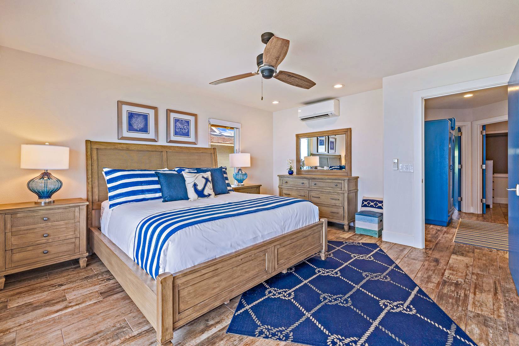 upstairs master bedroom view