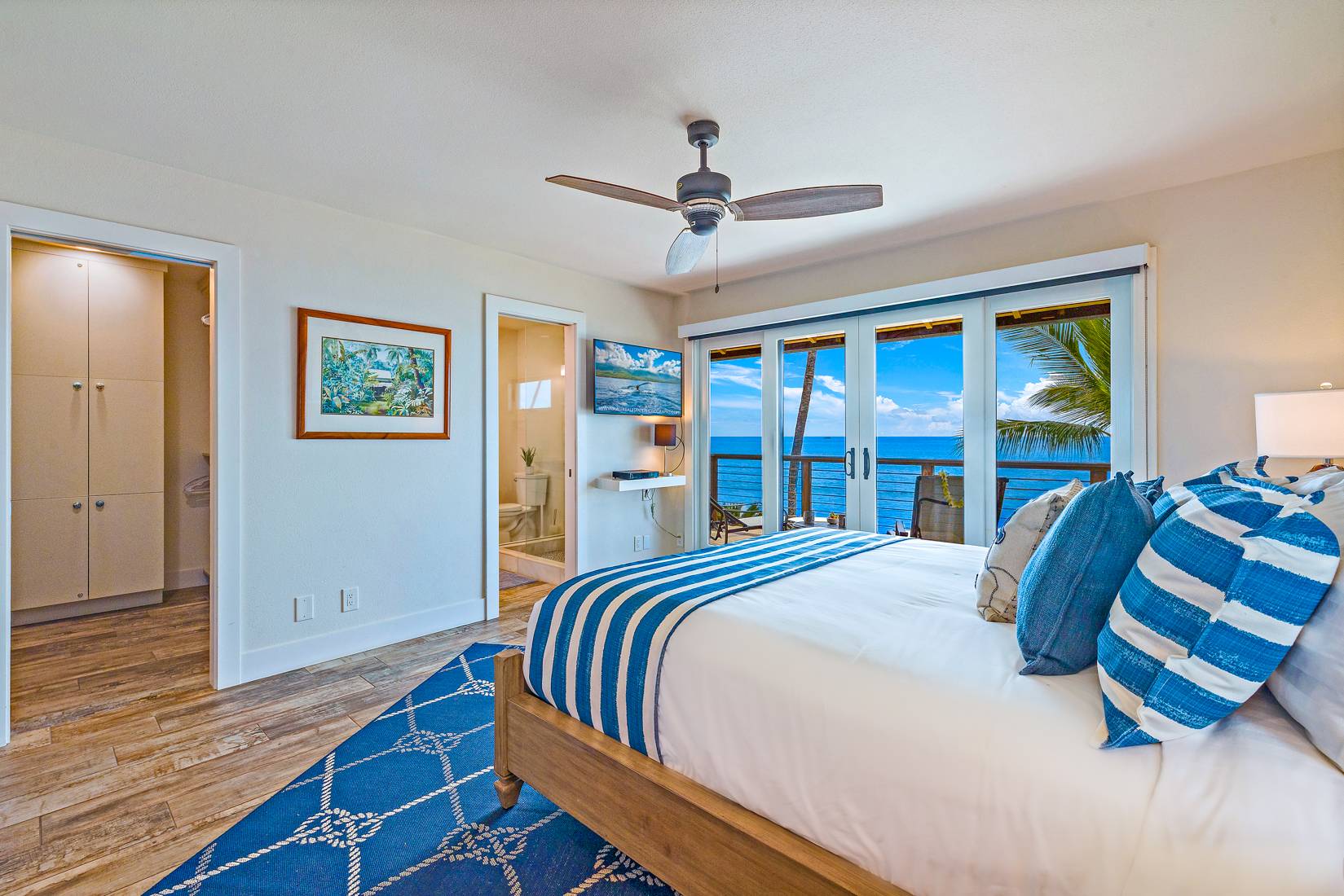 upstairs master bedroom view