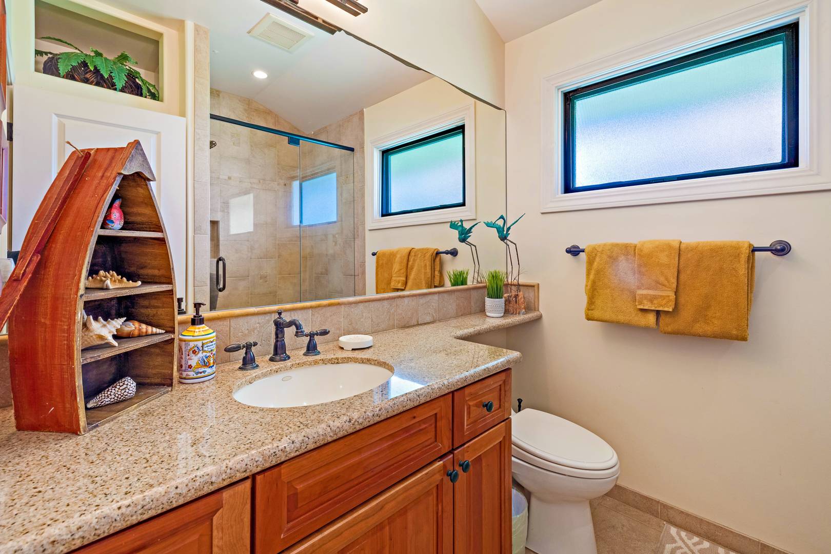 downstairs bathroom view