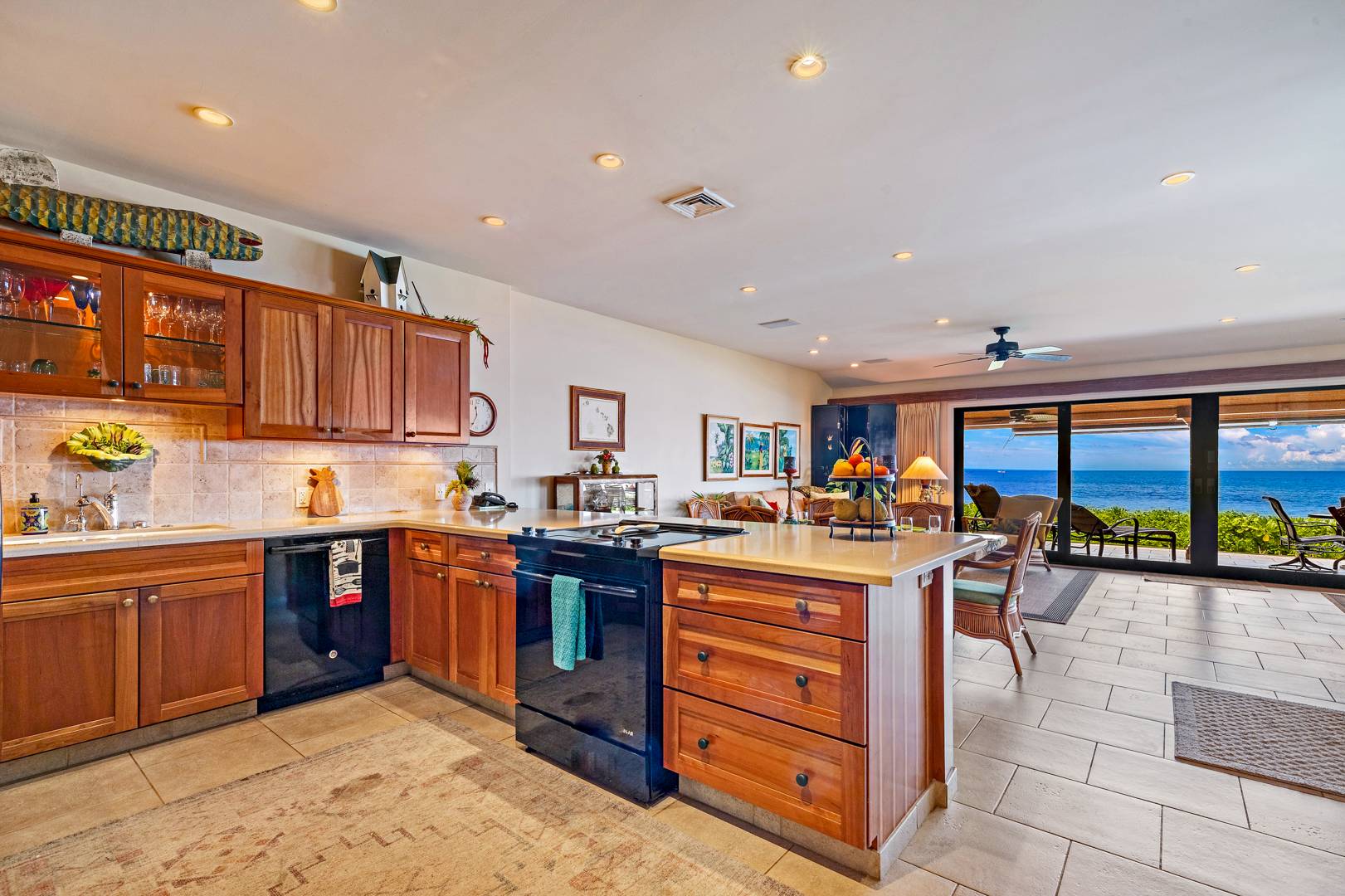kitchen area view