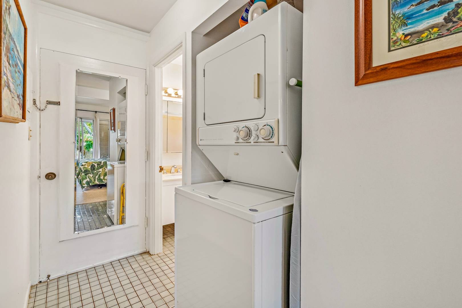 laundry area