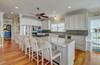 Kitchen with Breakfast Bar with Additional Seating