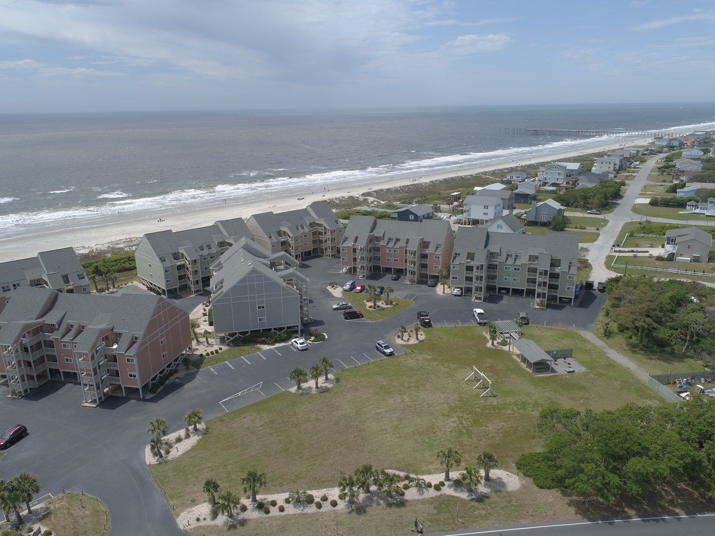Oak Island Beach Villa 203Amazing View Ocean Front Vacation Rental