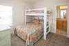 Bedroom 1 Pyramid trundle with twin/double bed and full bath