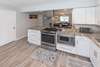 Kitchen and stainless steel appliances