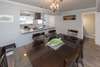 Kitchen, dining with half bath