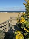 Beach access from backyard