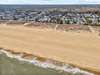 Aerial view of the beach