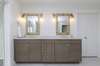 Primary bedroom en suite with double vanity