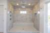 Primary bedroom en suite with huge double headed shower
