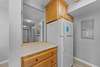 Kitchen with a serving hatch