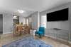 Dining area that opens up to the living room