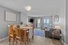 Dining area that opens up to the living room