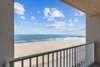 Balcony overlooking the ocean