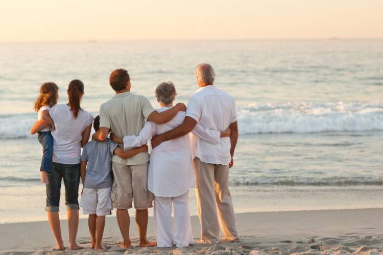 Multi-Generational Beach Vacation
