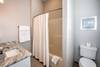 Private bath, shower/tub combo