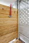 Outside shower